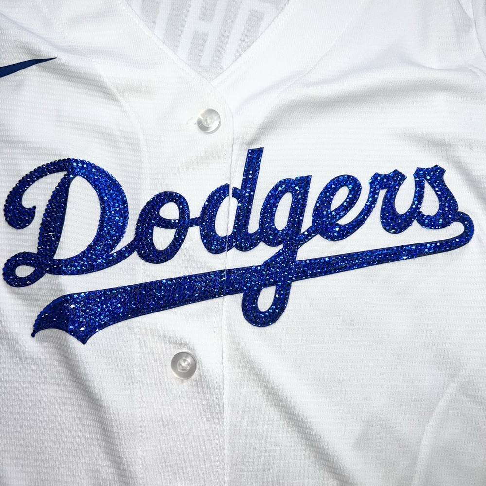 Bedazzled dodgers jersey Ohtani